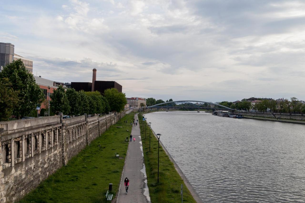 Unique apt EVE with garage, Kazimierz, Podgórze Cracovia Exterior foto